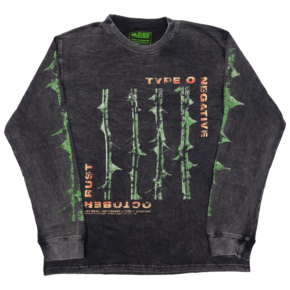 October Rust Long Sleeve T-Shirt Vintage